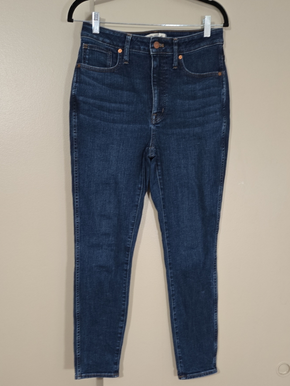 Madewell Women's Curvy High-Rise Skinny Jeans Size 29